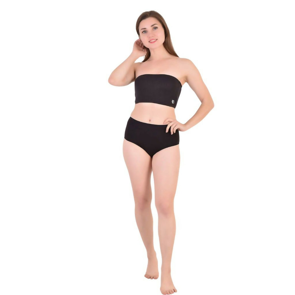 Bamboo Fabric Tube Top | Black - EarthBased 