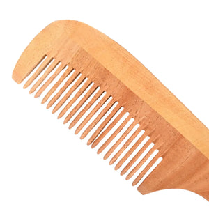 Eco-Friendly Bamboo Comb (Kanghi) – Natural, Anti-Static & Sustainable Hair Care - EarthBased 