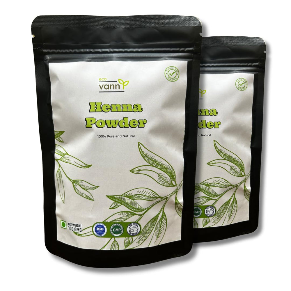 Eco vann Heena Powder | Pack of 6 - EarthBased 