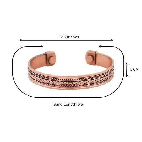 Pure Copper Healing Band / Kada For Body, Mind And Emotional Health