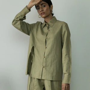 FRONT SLIT SHIRT - EarthBased 