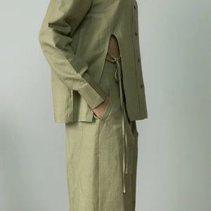 FRONT SLIT SHIRT - EarthBased 