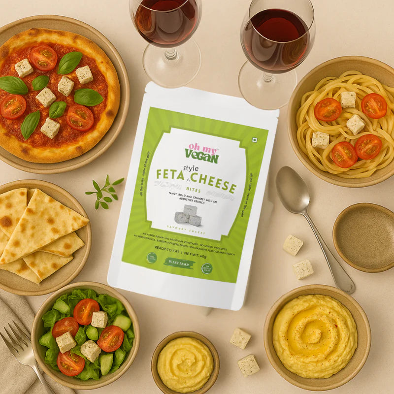 Oh My Vegan | Feta Bites - EarthBased 