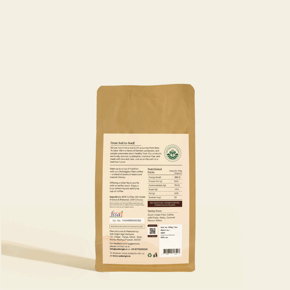 Filter Coffee (Chikmangalur Origin) - EarthBased 