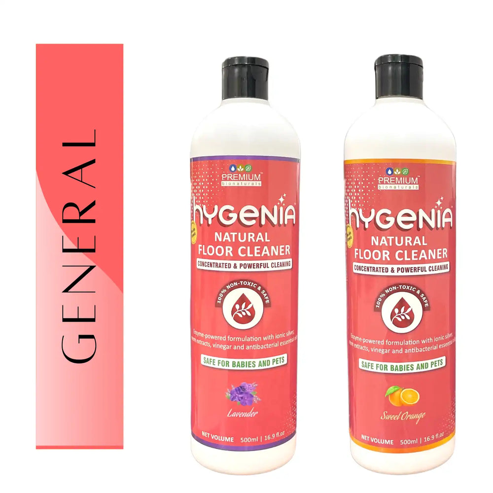 Hygenia Natural Floor Cleaner 500ml - Lavender | Sweet Orange - EarthBased 
