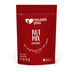 Nourish You GOJI BERRY NUT MIX 250G - EarthBased 
