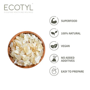 Ecotyl Gond Katira | Natural Cooling Gum | Supports Digestion | 200g - EarthBased 