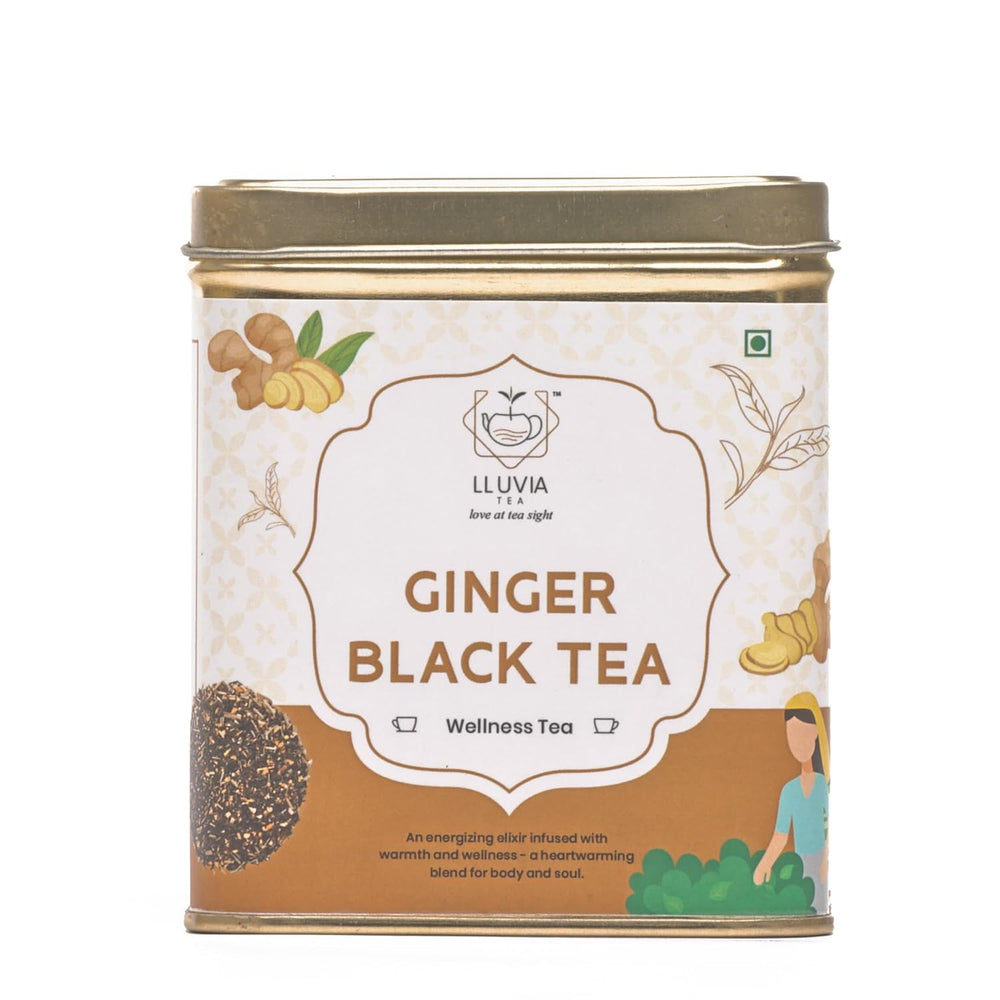 Ginger black Tea by Lluvia Tea - EarthBased 