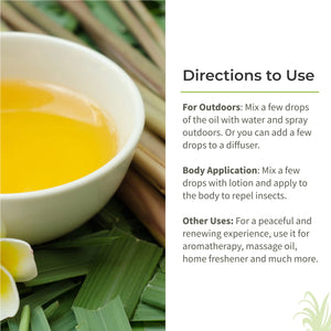 Citronella Oil | Ecotyl - EarthBased 