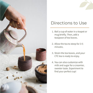 Ecotyl | ASSAM CTC TEA (CHAI) - EarthBased 