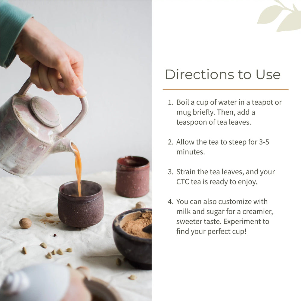 Ecotyl | ASSAM CTC TEA (CHAI) - EarthBased 