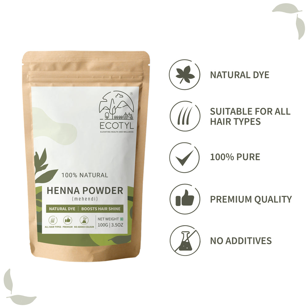 Henna Powder | Ecotyl - EarthBased 