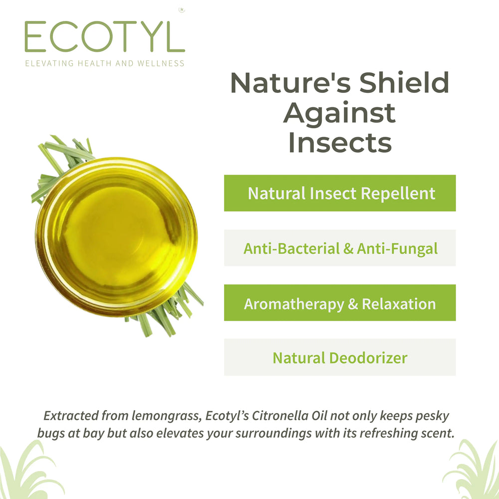 Citronella Oil | Ecotyl - EarthBased 