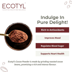 Unsweetened Cocoa Powder | Ecotyl - EarthBased 