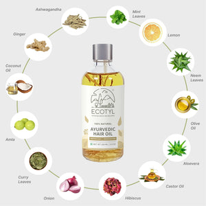 Ayurvedic Hair Oil | Ecotyl - EarthBased 