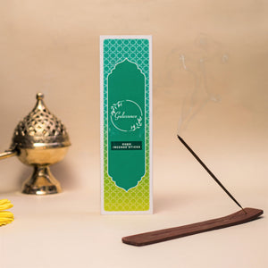 Oudh Incense Sticks With Free Incense Holder | Made from Temple Flower | Gulessence - EarthBased 