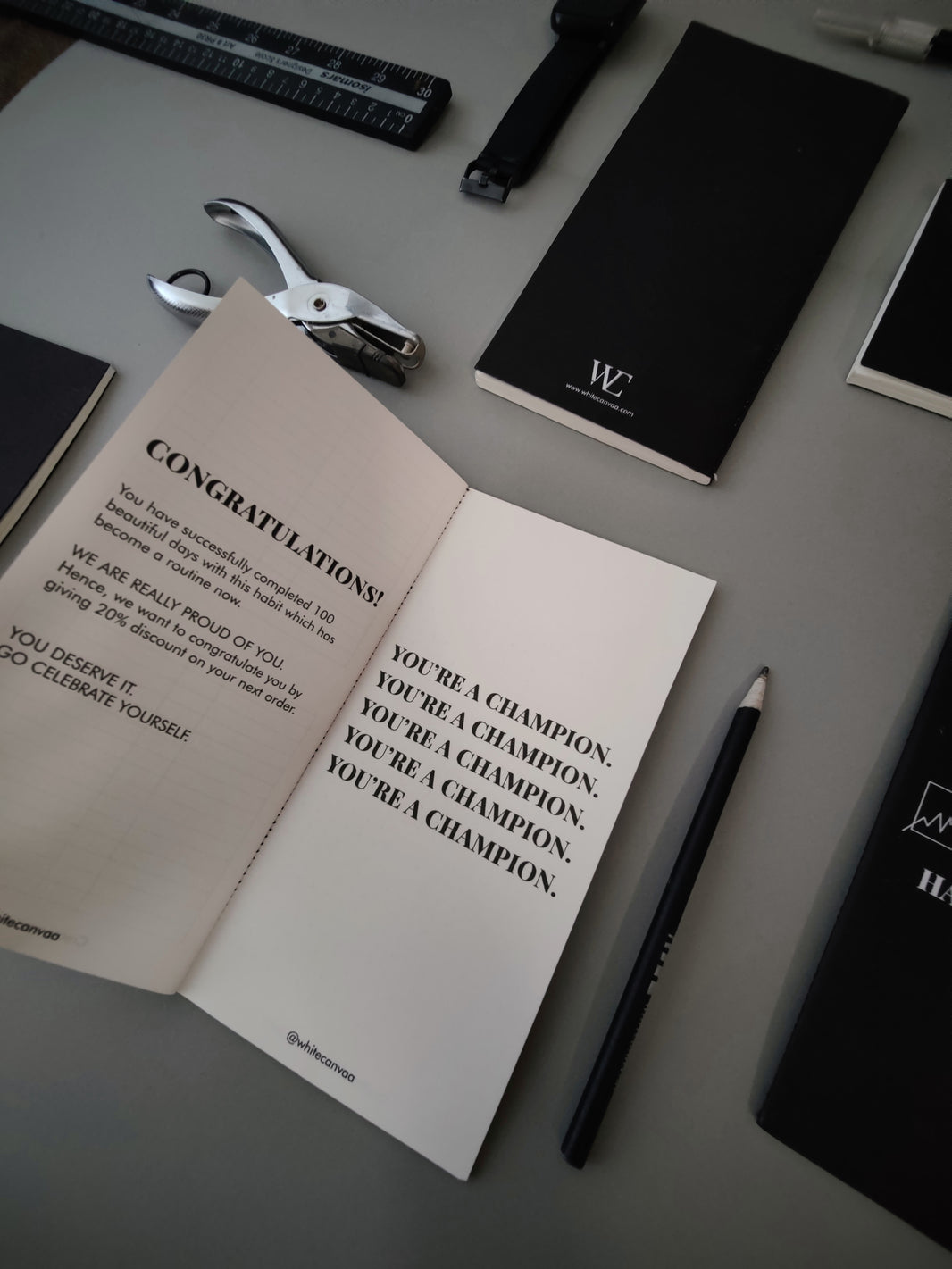 Habit Builder I Journal your habits I Better than a Habit Tracker - EarthBased 