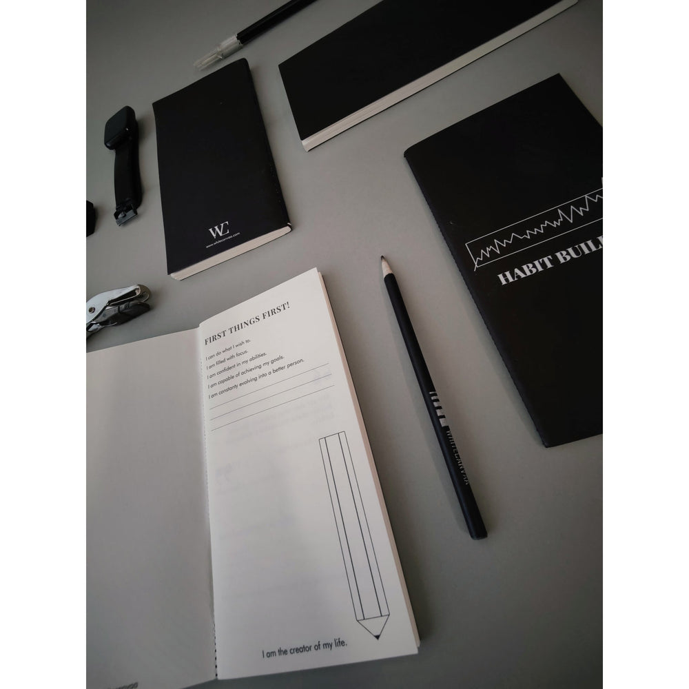 Habit Builder I Journal your habits I Better than a Habit Tracker - EarthBased 