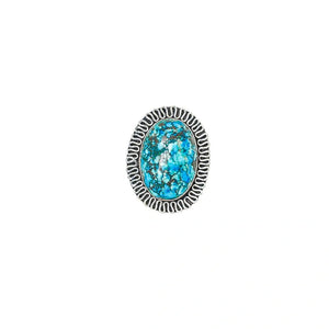 Healing Turquoise Adjustable Ring - EarthBased 