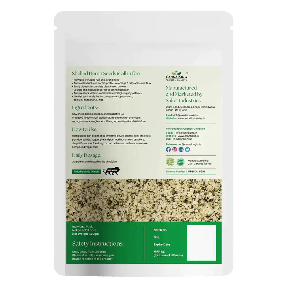 Hemp Hearts by Cannaking - EarthBased 