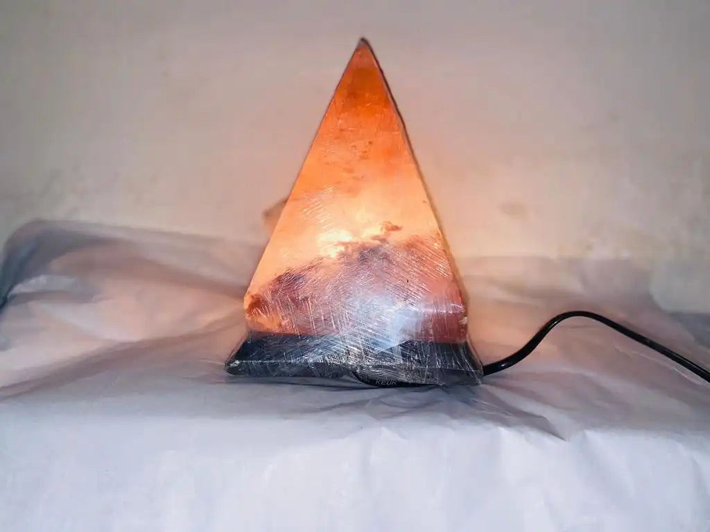 Pyramid Himalayan Salt Lamp | ONEarth - EarthBased 