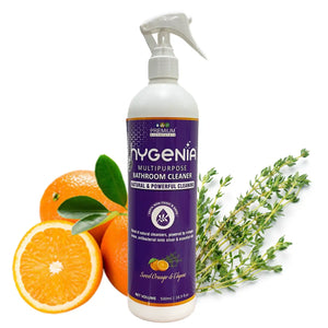 Hygenia Multipurpose Bathroom Cleaner - Sweet Orange & Thyme 500ml - EarthBased 