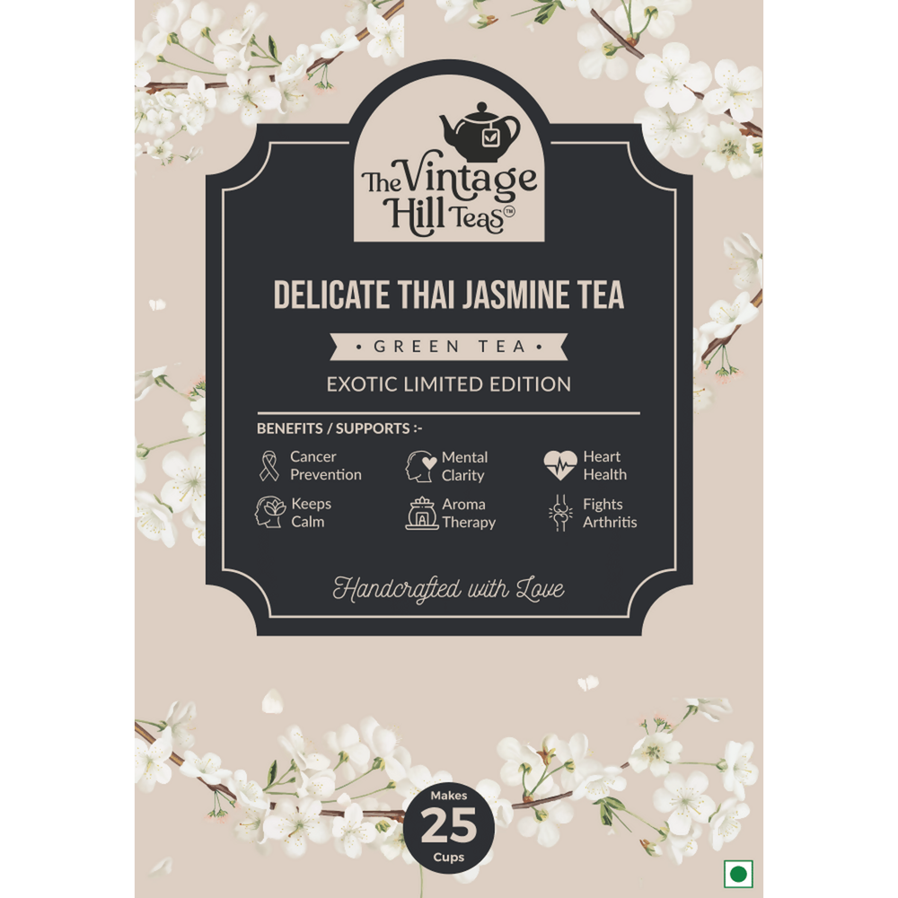 Delicate Thai Jasmine tea - EarthBased 