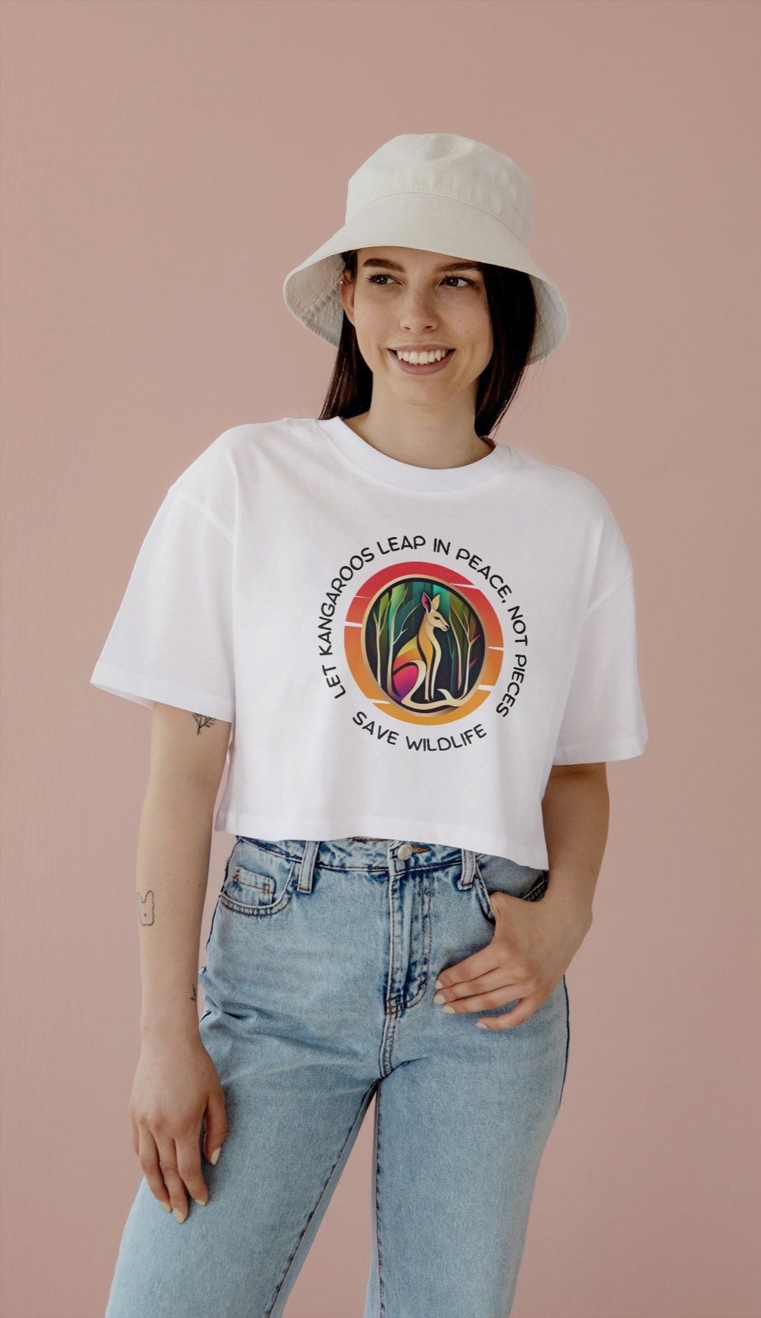 Let Kangaroos Leap in Peace, not Pieces (Female) — Earthbased