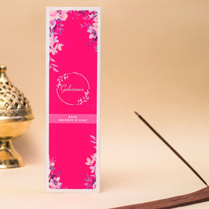 Gulessence Sandal,Rose ,NIrvana -Incense Sticks & Jasmine Cones |Pack of 4 - EarthBased 