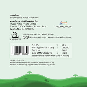 The Infused Kettle White Elixir Tea - EarthBased 