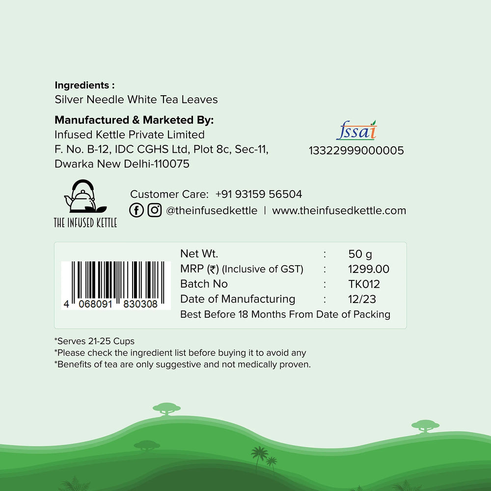 The Infused Kettle White Elixir Tea - EarthBased 