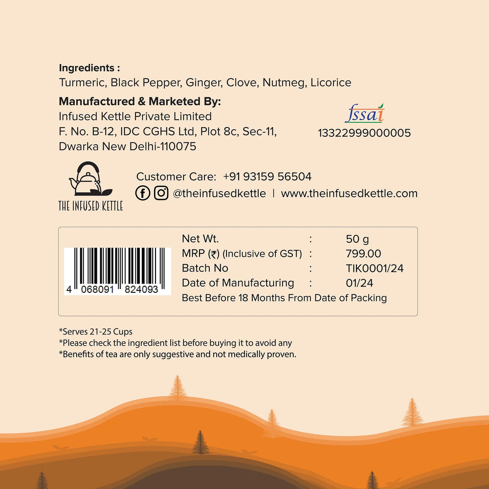 The Infused Kettle Detox Green Tea - EarthBased 