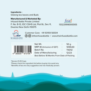 Classic Oolong Tea | The Infused Kettle - EarthBased 