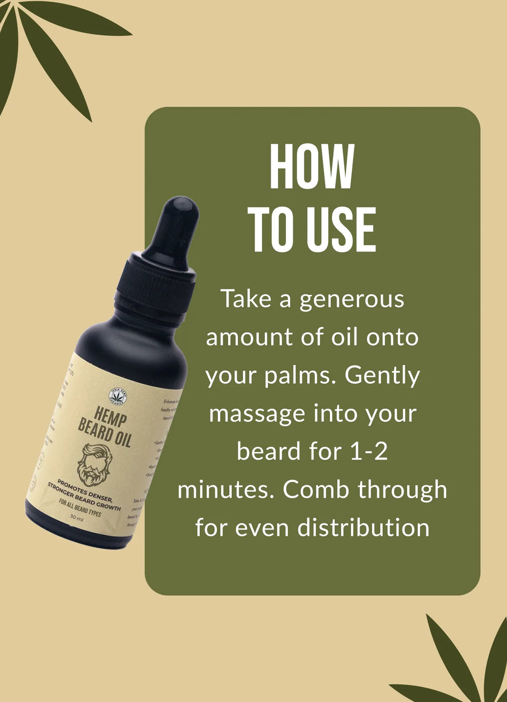 Hemp Beard Oil - EarthBased 