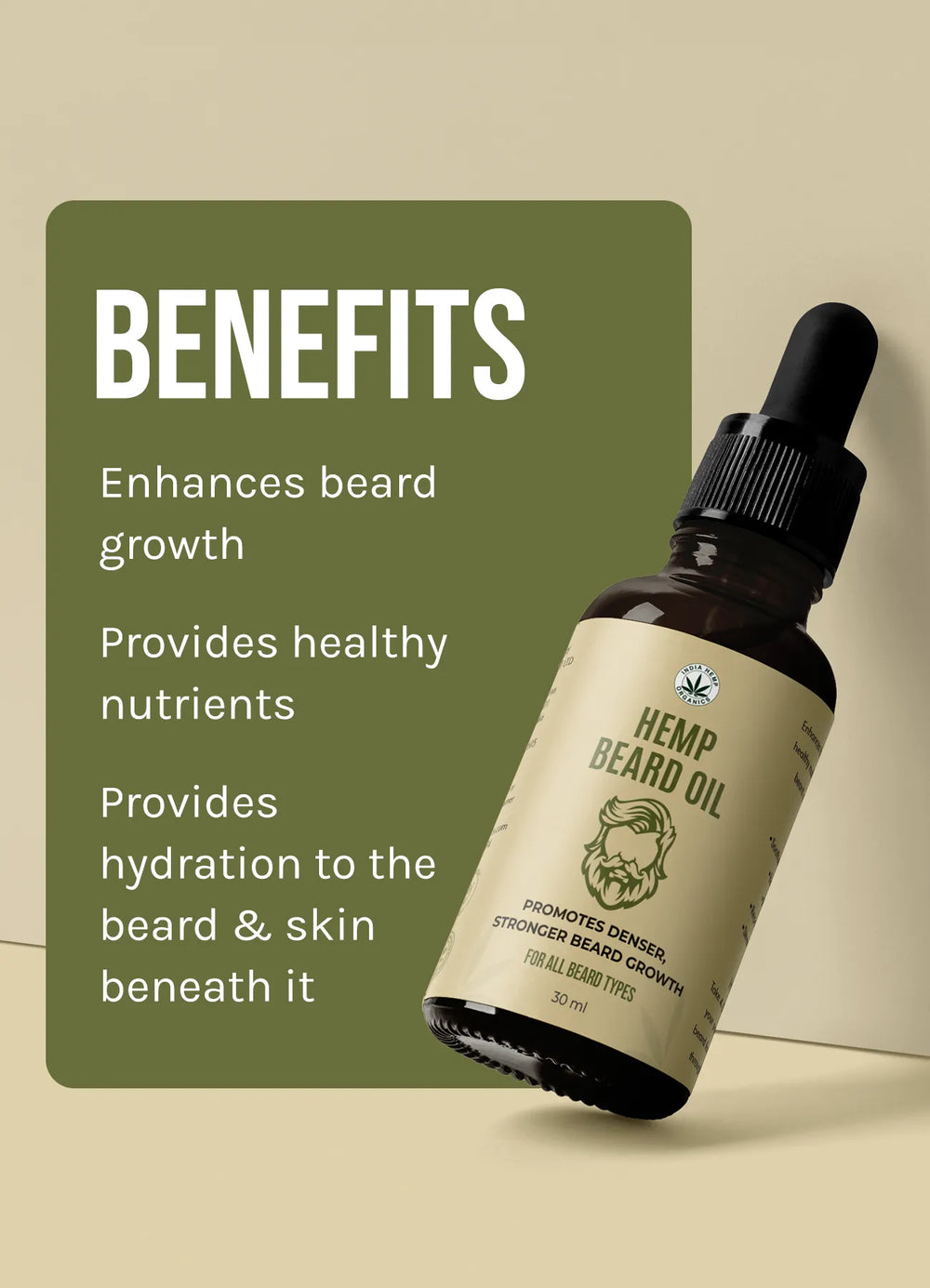 Hemp Beard Oil - EarthBased 