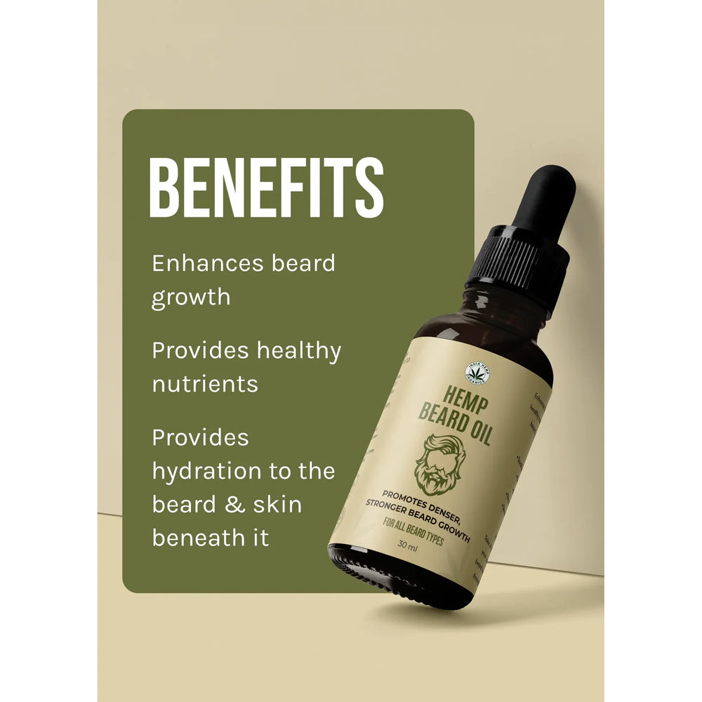 Hemp Beard Oil - EarthBased 