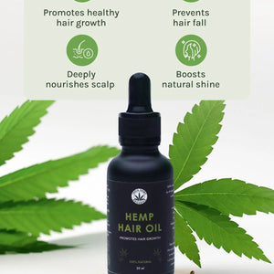 Hemp Hair Oil - EarthBased 