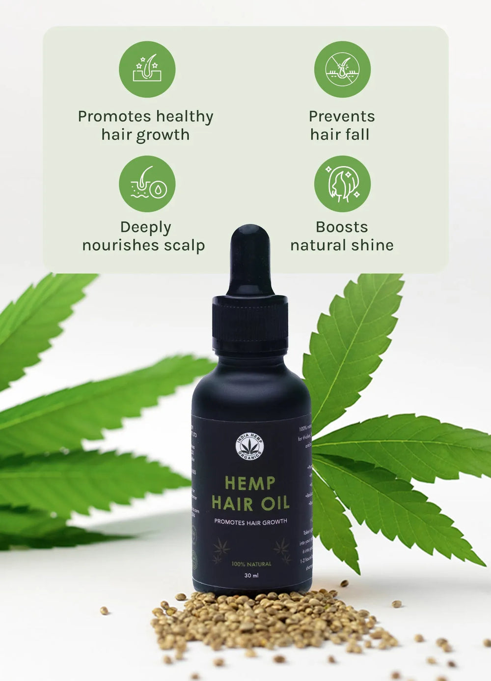 Hemp Hair Oil - EarthBased 