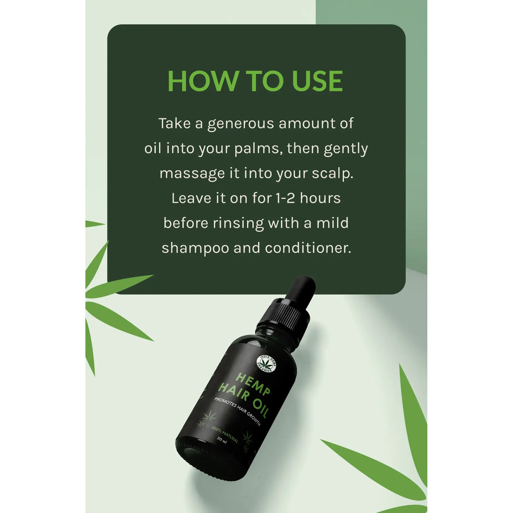 Hemp Hair Oil - EarthBased 