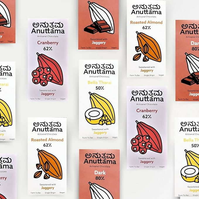 Dark Chocolate (Pack of 2) | Combo of Spicy Tang Chocolate - EarthBased 