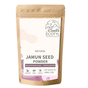 Ecotyl Jamun Seed Powder | Blood Sugar Control | Rich in Antioxidants | 200g - EarthBased 