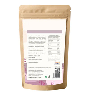 Ecotyl Jamun Seed Powder | Blood Sugar Control | Rich in Antioxidants | 200g - EarthBased 