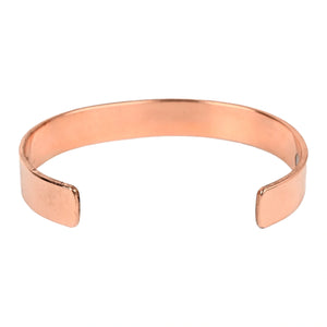 Jai Bhairavi Devi Pure Copper Healing Kada – Unisex Magnetic Energy Bracelet - EarthBased 