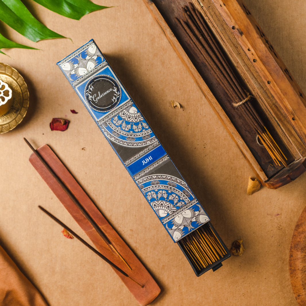 Juhi Incense Sticks | Aroma Desi | Gulessence | Pack of 2 - EarthBased 