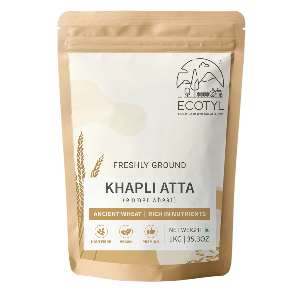 Khapli Atta (Emmer Wheat) | Ecotyl - EarthBased 