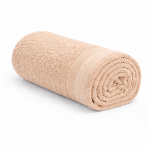 Luxuriously Soft Bamboo Bath Towel Beige - EarthBased 