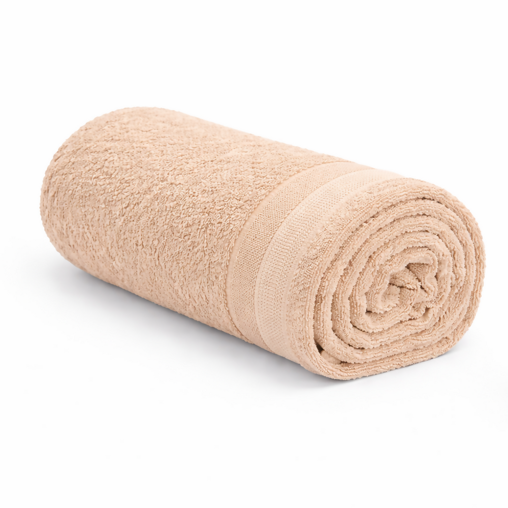 Luxuriously Soft Bamboo Bath Towel Beige - EarthBased 