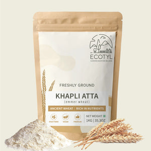 Khapli Atta (Emmer Wheat) | Ecotyl - EarthBased 