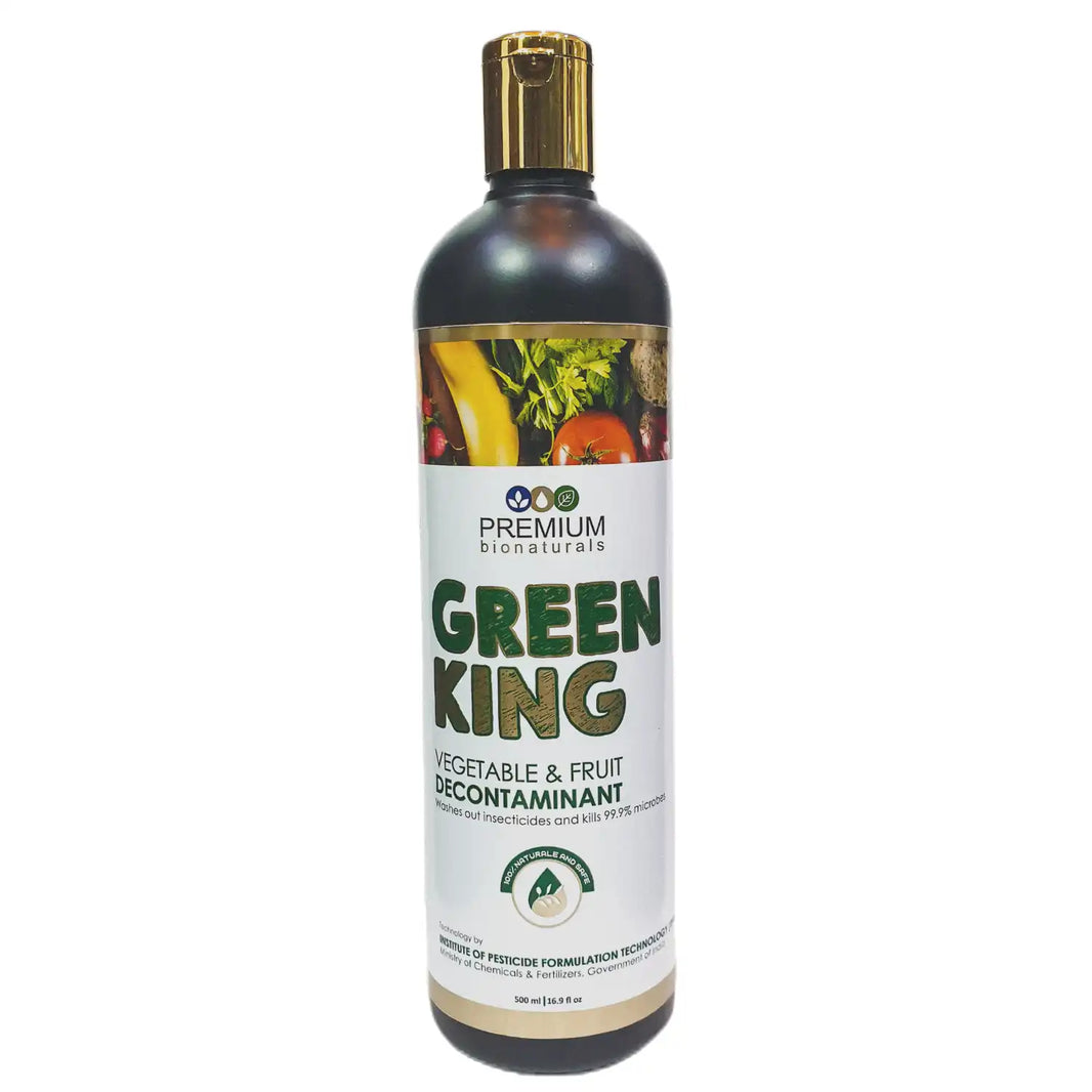 Green King – Vegetabe & Fruit Decontaminant 500ml - EarthBased 