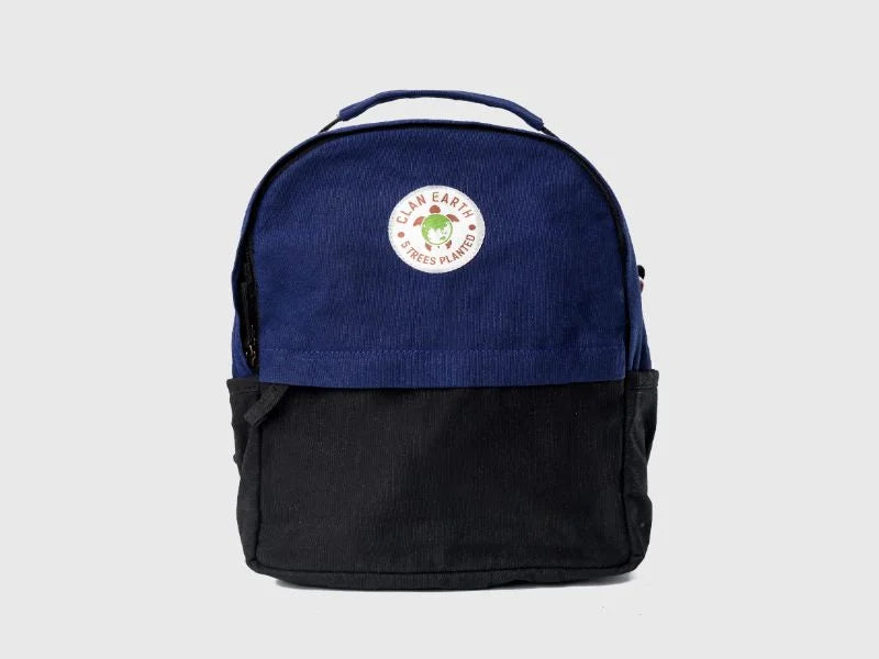 Koala Backpack - Navy Blue & Charcoal Black | Clan Earth - EarthBased 